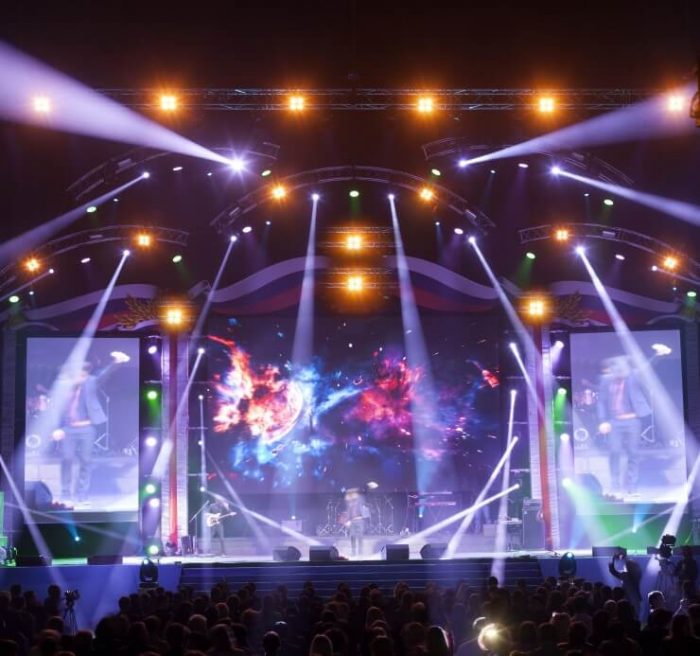 Concert Backdrops | Custom Band Backdrops | Sustaina Print